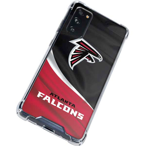 NFL Atlanta Falcons Galaxy S20 FE Clear Case